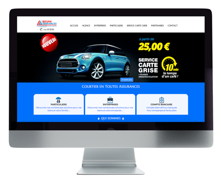 Site Officiel de REUNI ASSURANCES